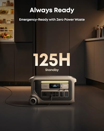 Image of Anker SOLIX F3000 Portable Power Station with 2x 200 Solar Panels, 3,072Wh, 6,000W Recharging, Solar Generators for Home Use, Power Outages, Camping, RVs, and Emergencies