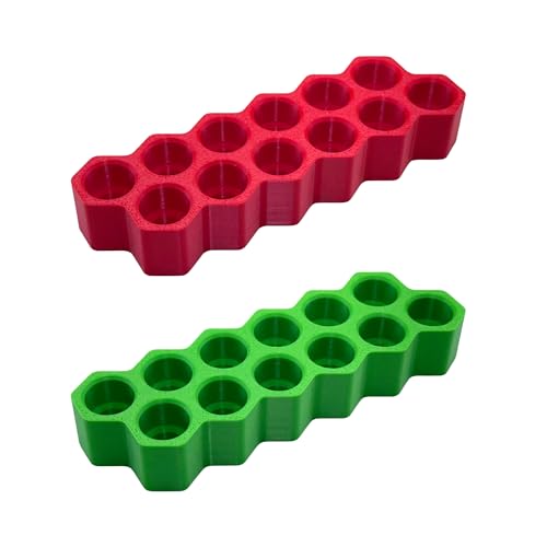 Gadget Ray AA and AAA Battery Storage Desktop Drawer Caddies...