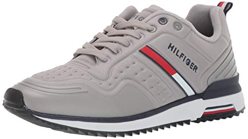 Tommy Hilfiger Men's Vion Sneaker, Grey, 11
