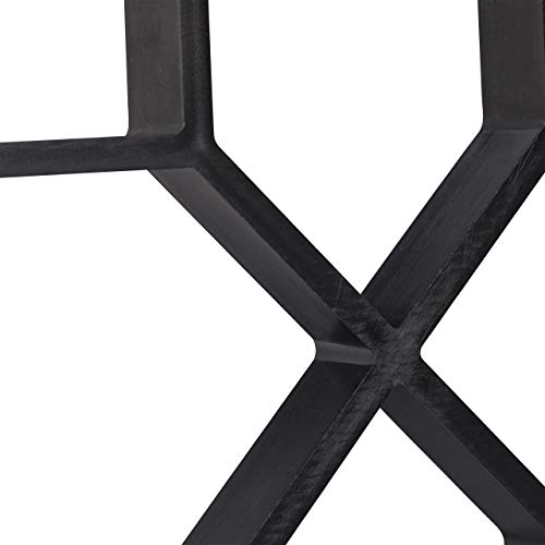 2x tuinpad mal gietvorm, om zelf te gieten, gietvorm voor tuintegels, 40 x 40 cm, van kunststof, robuust, zwart - Image 7