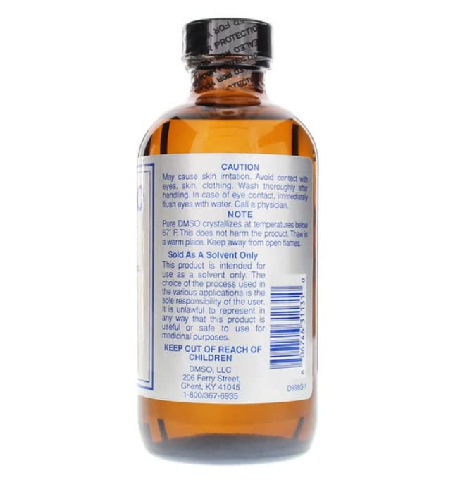 Miniatura 2 de Nature's Gift 99.9% DMSO Líquido - Botella de vidrio 8 Fl Oz