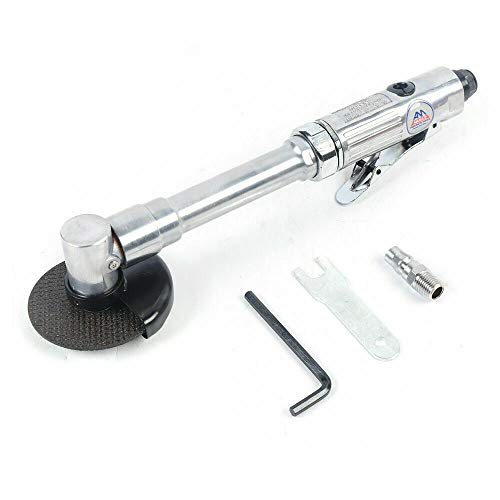 DNYSYSJ Long Handle Air Angle Grinder Polisher Air Cutter Grinding Tool for Polishing Cut Off Metal (Angle Grinder)
