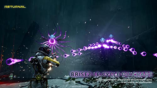 Sony, Returnal PS5, Jeu d’Horreur et de Tir, Édition Standard, Version Physique avec CD, En Français, 1 joueur et Multijoueurs, PEGI 16, Pour PlayStation 5