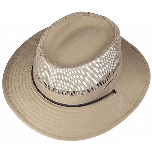 Stetson Takani Safarihut Baumwolle Buschhut Trekkinghut (M (56-57 cm) - beige) Stetson Takani Safarihut Baumwolle Buschhut Trekkinghut (M (56-57 cm) - beige)