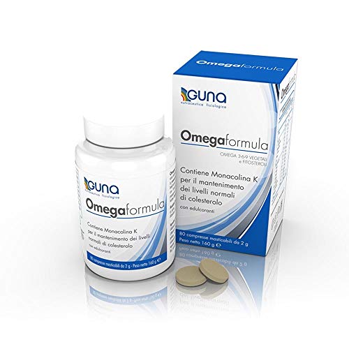 Integratore Alimentare Per Il Controllo Del Colesterolo E Dei Trigliceridi Omega Formula 80 Compresse