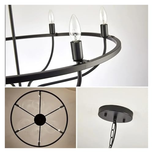 Lustre suspendu LED pour éclairer un grand salon sombre avec style