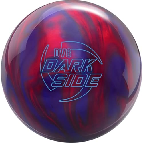 Bowlerstore Products DV8 Professionally Drilled Dark Side Bowling Ball - Red/Purple 12lbs