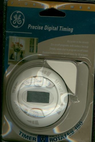 Ge 52052 7-Day Precise Digital Timer #TOP22