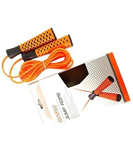Cockatoo SKP-TP Skipping Rope, Senior Standard (Orange)