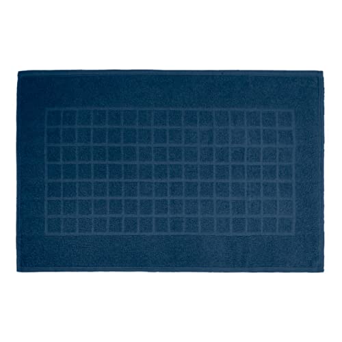 Toalha de Piso Premium para Banheiro 150 Gramas - 65x45cm (Azul Marinho)
