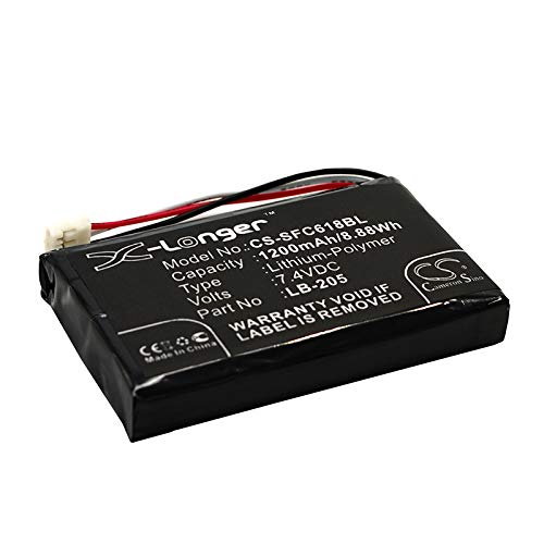 Xsplendor Replacement Battery for SAFESCAN 6185 Part NO 131-0477, LB-205