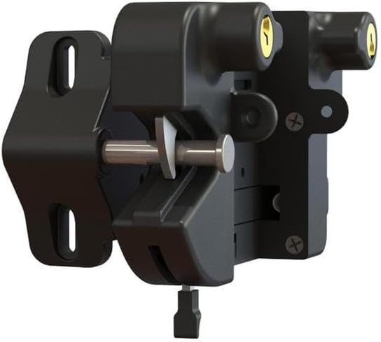 Nationwide Industries Traverse Gate Latch for 4"" Posts, Black