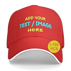 Sandwich Baseball Cap - Red