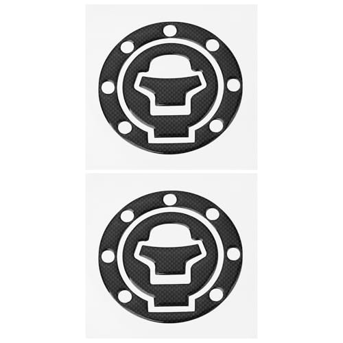 YINETTECH Lot de 2 Autocollants pour Bouchon de Réservoir de Moto Compatible avec Suzuki Bandit GSF1200 GSF600 GSF400 GSF250