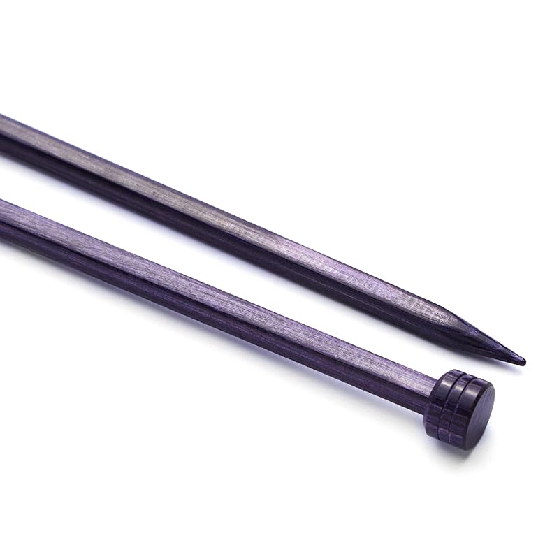 KnitPro J’Adore Cubics Single Pointed Needles 14" (35cm), Lavender, 5.00mm - Image 2