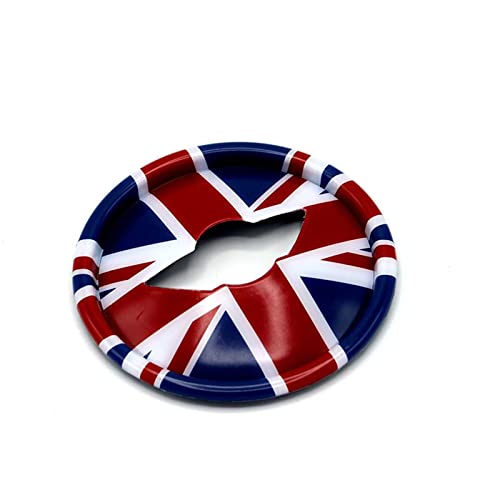 Lvbao 3D Steering Wheel Cover Dashboard Trim Sticker For Bmw Mini Cooper One S Jcw F Series F54 F55 F56 F57 F60 Countryman Clubman Union Jack (05) #TOP23