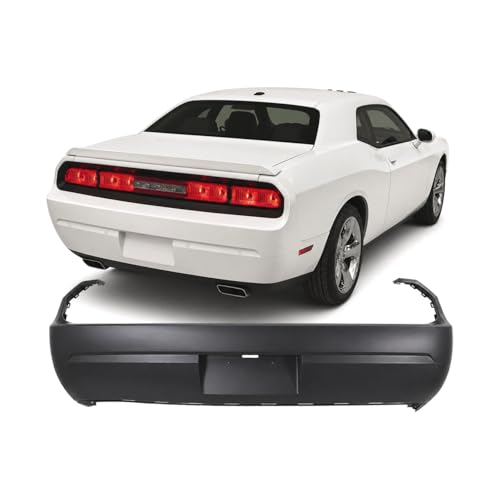 Image of FitParts Compatible with Dodge Challenger 2008-2014 Rear Bumper Cover