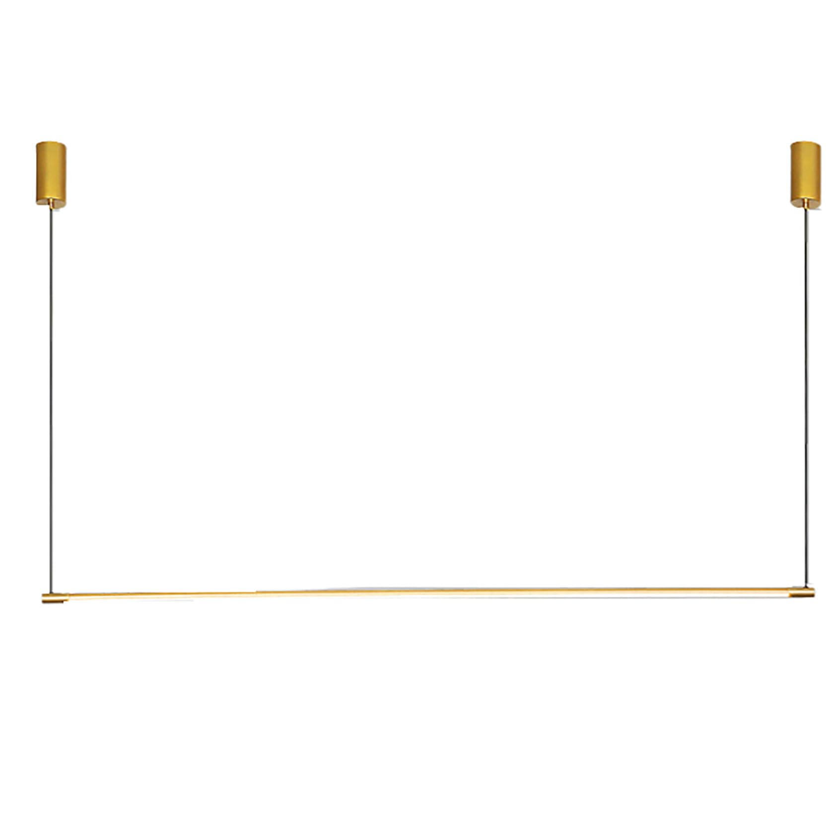 Luminaire LED linéaire haut de gamme suspension 80 cm chic pour salle à manger