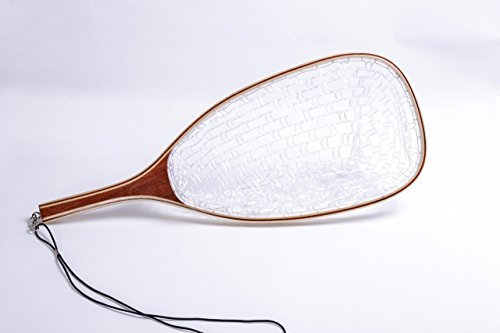 Bs Fly Fishing Landing Net Soft Rubber Mesh Trout Net Catch And Release Net Wooden Frame #TOP7