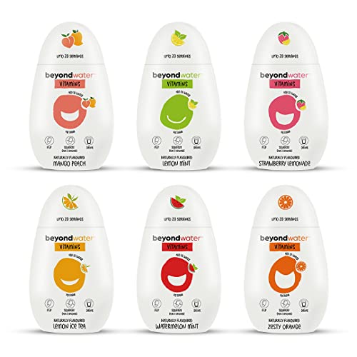 Beyond Water Vitamin Water Assorted Pack 6 X 20 Servings Zero