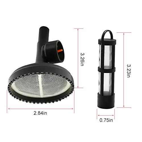 Fuel Tank Sending Unit Strainer Screen & Fuel Filter Compatible with Ford 6.0L 7.3L Power Stroke Diesel 1990-2008, 5TZ-9J306-BA, 4C4Z-9365-BA - Thumbnail 5
