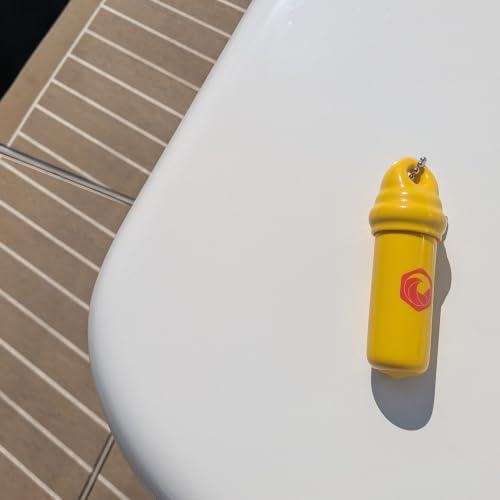 Image of Seahive Floating Keychain (1 pack) with Waterproof Safety Container Boat Key Float - Pontoon, Fishing Accessories key holder