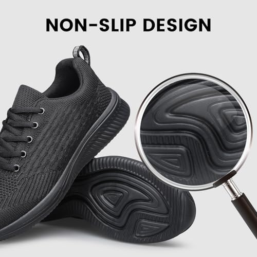 Raoendis Mens Walking Shoes Ultra Lightweight Breathable Running Shoes Non Slip Athletic Fashion Sneakers Mesh Workout Casual Sports Shoes3