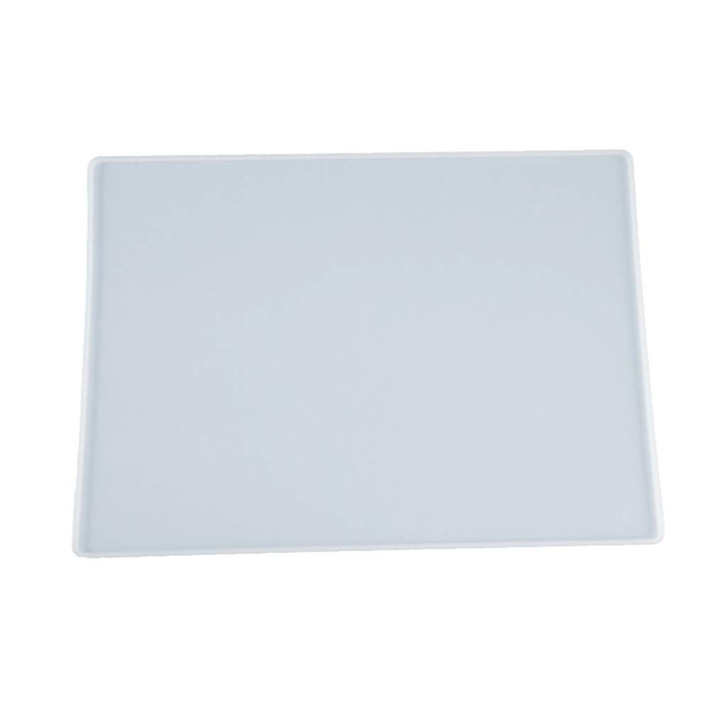 Hredyqw Writing Board Mould Epoxy Resin Casting Mold Drawing Board Rectangular Handmade Crafts for Students