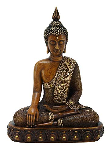 Deco 79 Polystone Buddha Decorative Sculpture...