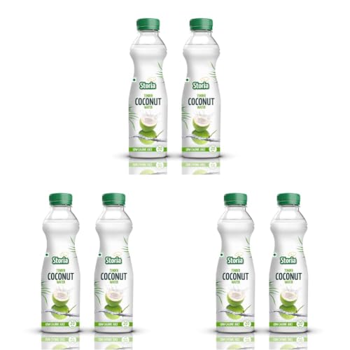 Image of Storia Tender Coconut Water - No Added Sugar - 1000 ml PET Bottle (Pack of 6)