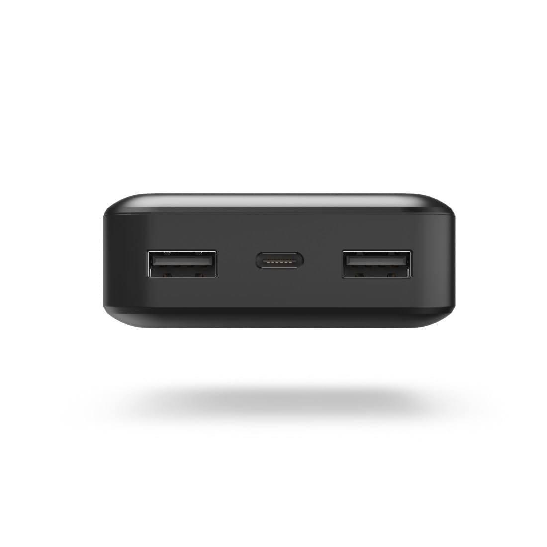 Hama Power Pack do ładowania telefonu 10000 mAh (powerbank, szybkie ładowanie, 2 x USB A, USB C, pojemny, lekki, mały, ładowarka) antracyt szary