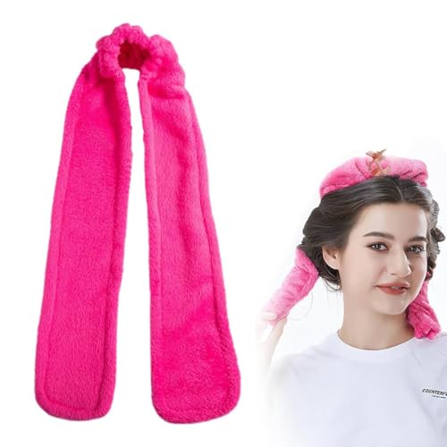 Bigodino Lungo per Boccoli, Bigodino Fascia Capelli, Morbida Bigodino Fascia Capelli per Dormire, Heatless Hair Curler