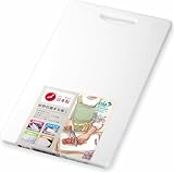 ナガオ まな板 ホワイト 食洗機対応 日本製 40x24cm Lサイズ 耐熱 抗菌 カッティングボード