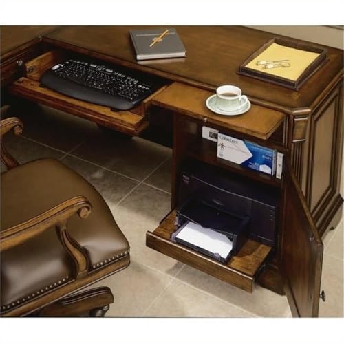 Hooker Furniture Brookhaven Executive L Shaped Computer Desk - Image 5