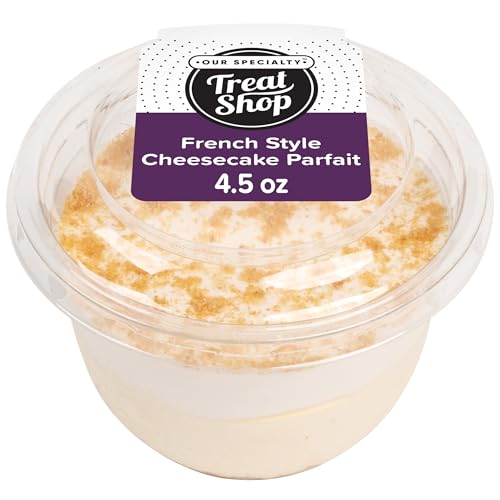 Our Specialty French Style Cheesecake Parfait Cup, Frozen Single Serve Dessert Cup 4.5oz