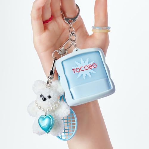 Image of TOCOBO Mini Cotton Airy Sun stick with Silicone Key Ring Sunscreen (Mini Stick) (1 Count (Pack of 1)