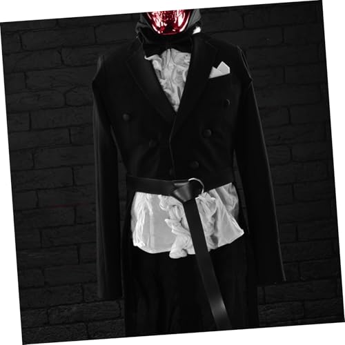 Medieval Adjustable Pu Belt for Men for Halloween Costumes Viking Cosplay and Comfortable and Knight and Pirate Accessory4