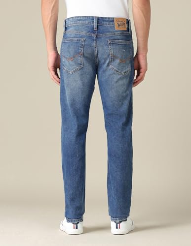 Image of U.S. Polo ASSN. Denim Co. Brandon Fit Jeans for Men, Full Length Mens Denim for Office & Regular Wear