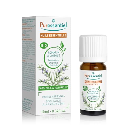 Puressentiel – Aceite Esencial de Romero cineol Orgánico – 10ml