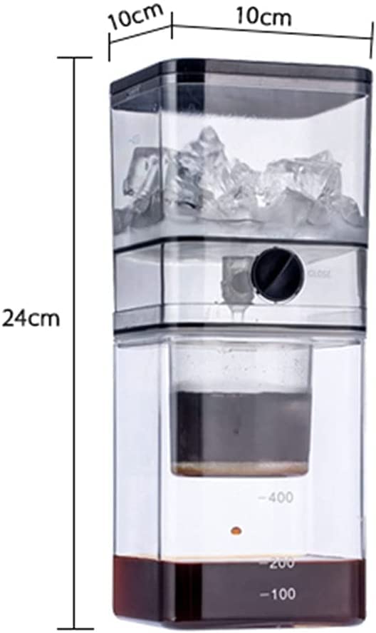 Cafetera de goteo en frío con filtro de acero inoxidable 500 mL miniatura 2