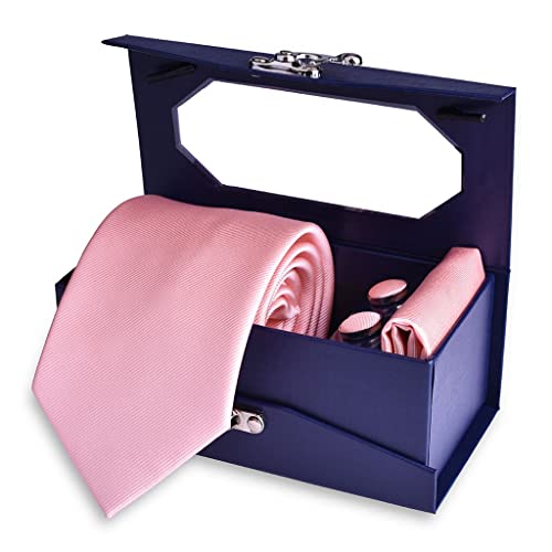 Set corbata formal para hombre con caja de regalo