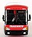 Iconic Replicas Trailways Burlington MCI D4505 Diecast Bus 1:87 Scale- HO Scale New in The Box!