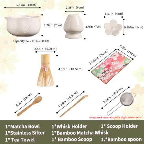 DWEHIXBUY Handcrafted Matcha Bowl Set