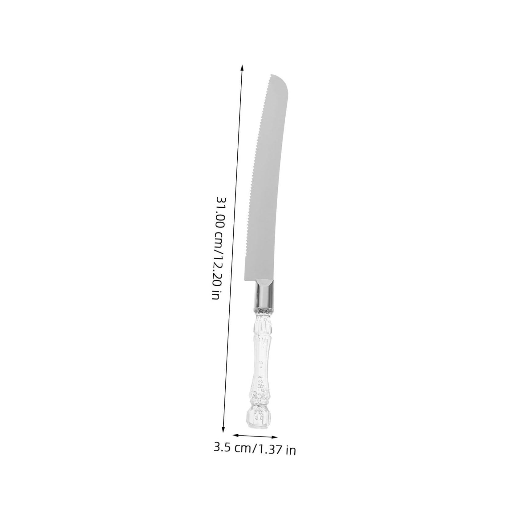 Cabilock 2pcs Stainless Steel Cake Knife and Server with Ergonomic Handle for Weddings Anniversaries Birthdays and Holiday Celebrations Elegant Box Included