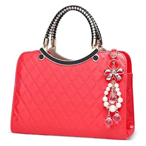 DIRRONA Elegant Pearl Pendant Handbag Cover