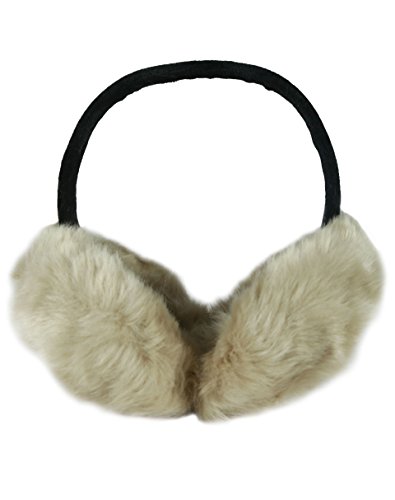 Image of FabSeasons Faux Fur Winter Outdoor Accessory Foldable Ear Muffs /Warmer for Girls & Women for protection from Cold, Ideal Head /Hair Accessory during winters