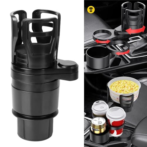 Portavasos ajustable 4 en 1 para auto miniatura 5