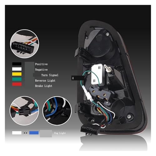 Feu arrière LED résout les clignotants faibles sur BMW Mini Cooper 2PCS - 6