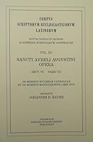 Augustinus. de Moribus Ecclesiae Catholicae Et de Moribus Manichaeorum 3700128347 Book Cover