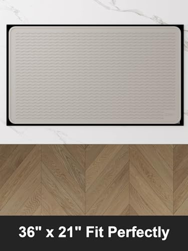 Stove Top Covers for Electric Stove, Food Grade Heavy Duty Silicone Glass Stove Top Cover Protector, Induction Cooktop Protector, Heat Resistant Range Ceramic Stove Top Covers Mat, Oven Cover